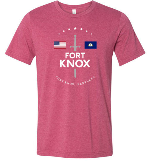 Load image into Gallery viewer, Fort Knox - Men&#39;s/Unisex Lightweight Fitted T-Shirt-Wandering I Store

