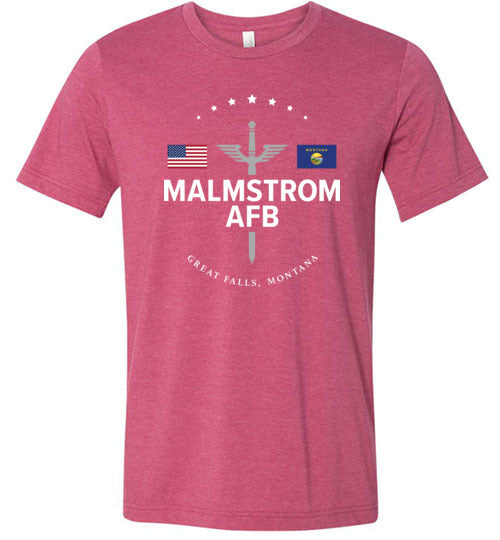 Load image into Gallery viewer, Malmstrom AFB - Men&#39;s/Unisex Lightweight Fitted T-Shirt-Wandering I Store
