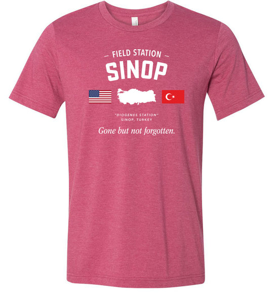 Field Station Sinop "GBNF" - Men's/Unisex Lightweight Fitted T-Shirt