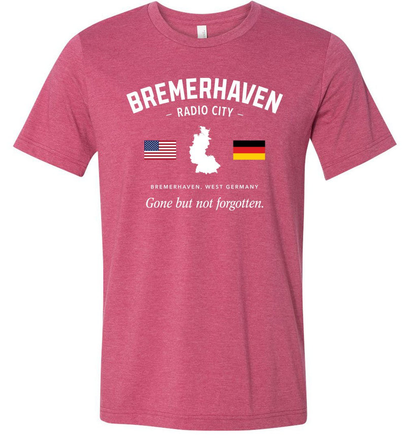Load image into Gallery viewer, Bremerhaven Radio City &quot;GBNF&quot; - Men&#39;s/Unisex Lightweight Fitted T-Shirt
