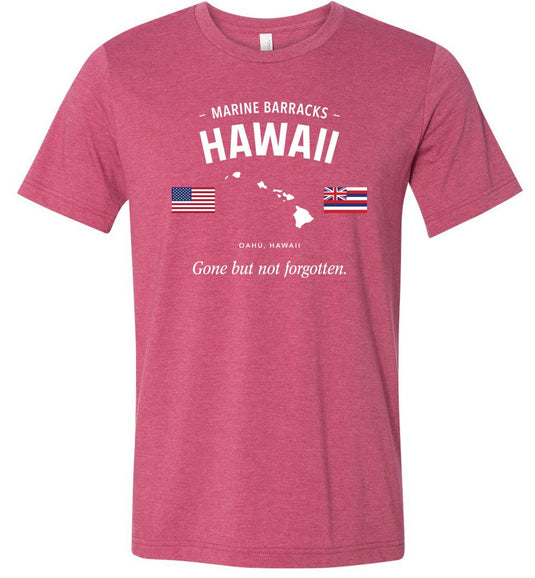 Marine Barracks Hawaii "GBNF" - Men's/Unisex Lightweight Fitted T-Shirt