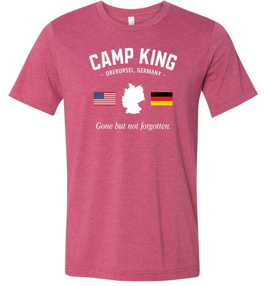 Camp King "GBNF" - Men's/Unisex Lightweight Fitted T-Shirt