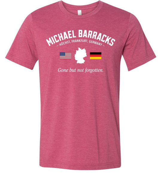 Michael Barracks "GBNF" - Men's/Unisex Lightweight Fitted T-Shirt