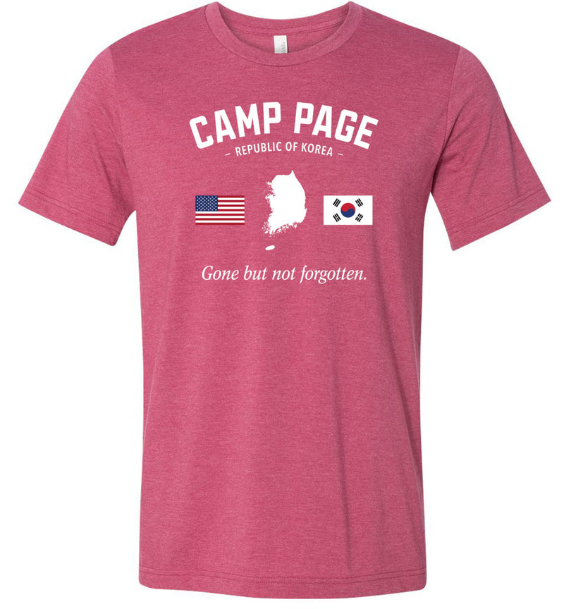 Load image into Gallery viewer, Camp Page &quot;GBNF&quot; - Men&#39;s/Unisex Lightweight Fitted T-Shirt
