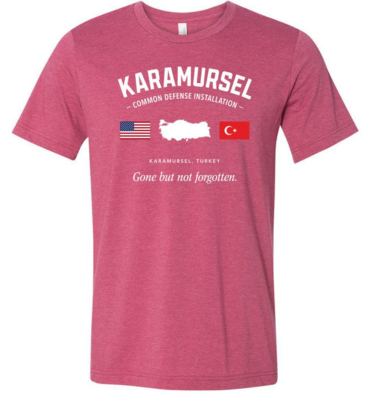 Karamursel Common Defense Installation "GBNF" - Men's/Unisex Lightweight Fitted T-Shirt