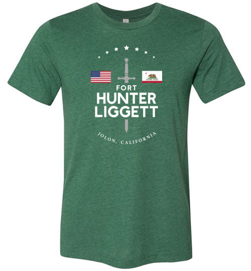 Fort Hunter Liggett - Men's/Unisex Lightweight Fitted T-Shirt-Wandering I Store
