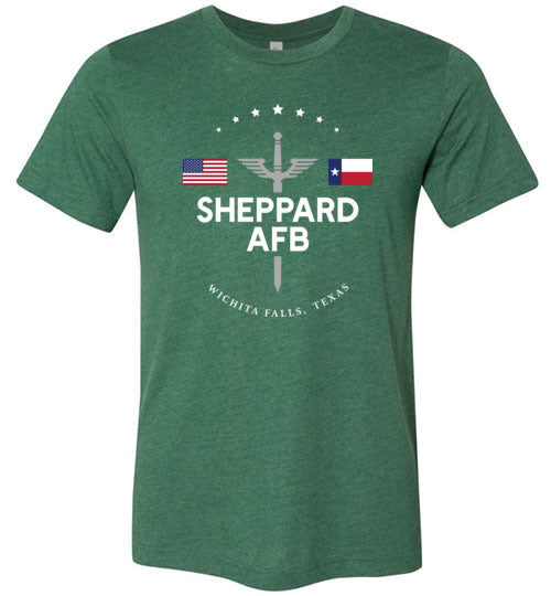 Sheppard AFB - Men's/Unisex Lightweight Fitted T-Shirt-Wandering I Store