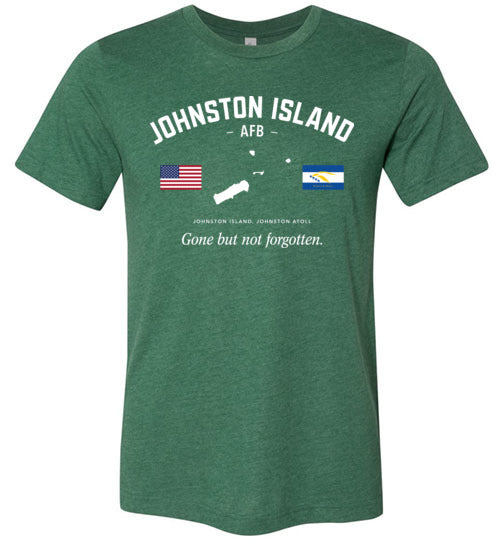 Johnston Island AFB "GBNF" - Men's/Unisex Lightweight Fitted T-Shirt-Wandering I Store