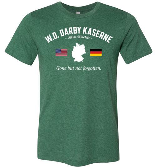 W. O. Darby Kaserne "GBNF" - Men's/Unisex Lightweight Fitted T-Shirt