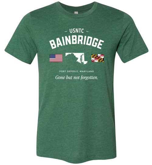 USNTC Bainbridge "GBNF - Men's/Unisex Lightweight Fitted T-Shirt-Wandering I Store