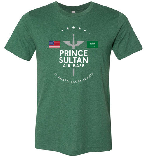 Load image into Gallery viewer, Prince Sultan Air Base - Men&#39;s/Unisex Lightweight Fitted T-Shirt-Wandering I Store
