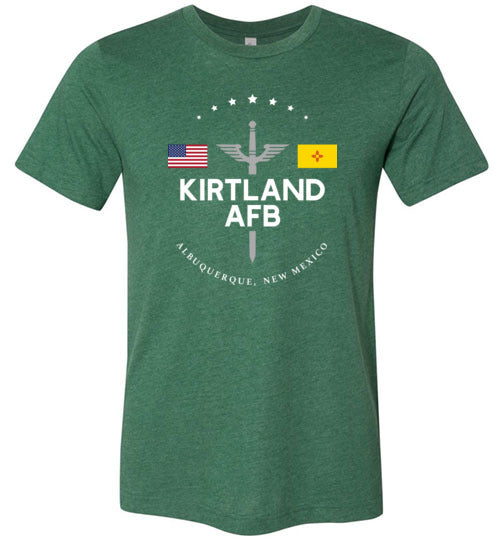 Kirtland AFB - Men's/Unisex Lightweight Fitted T-Shirt-Wandering I Store