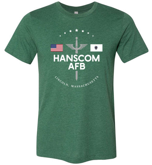 Hanscom AFB - Men's/Unisex Lightweight Fitted T-Shirt-Wandering I Store