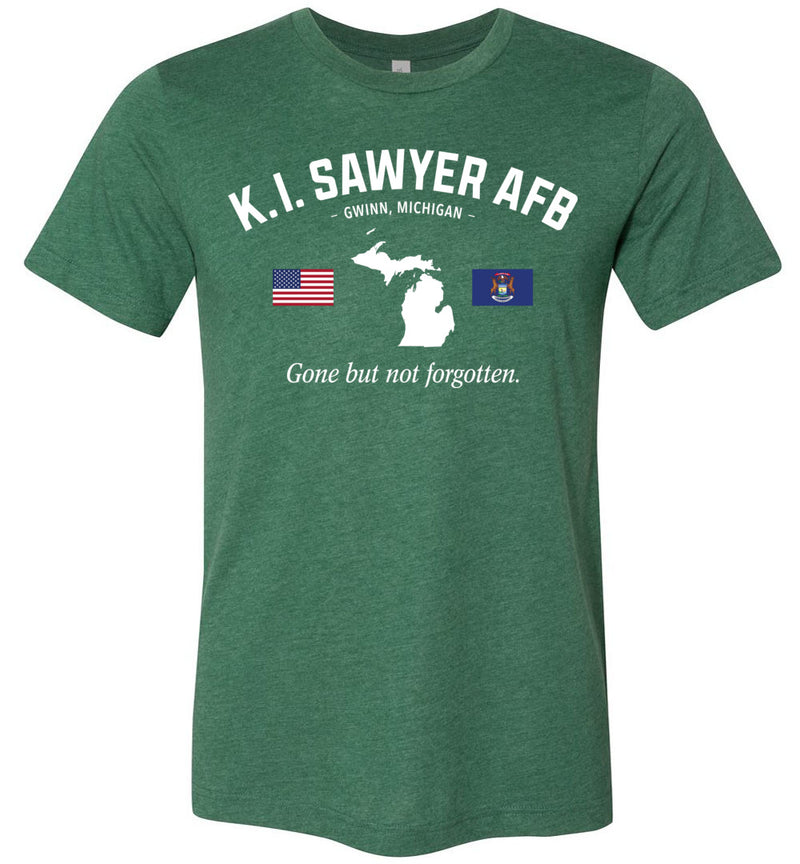 Load image into Gallery viewer, K. I. Sawyer AFB &quot;GBNF&quot; - Men&#39;s/Unisex Lightweight Fitted T-Shirt
