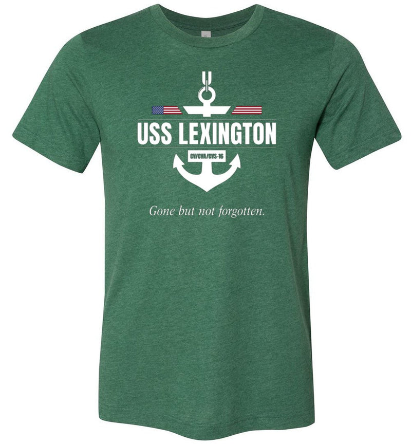 Load image into Gallery viewer, USS Lexington CV/CVA/CVS-16 &quot;GBNF&quot; - Men&#39;s/Unisex Lightweight Fitted T-Shirt
