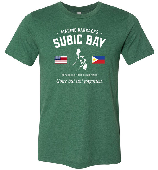 Marine Barracks Subic Bay "GBNF" - Men's/Unisex Lightweight Fitted T-Shirt
