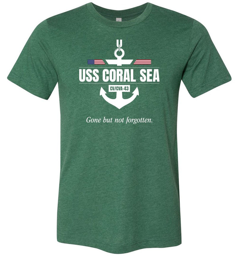 Load image into Gallery viewer, USS Coral Sea CV/CVA-43 &quot;GBNF&quot; - Men&#39;s/Unisex Lightweight Fitted T-Shirt
