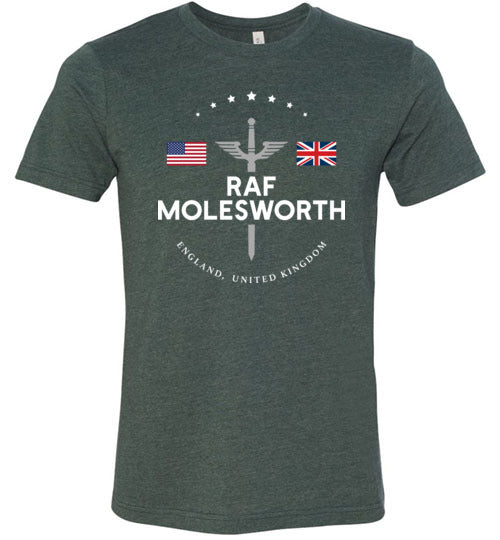 RAF Molesworth - Men's/Unisex Lightweight Fitted T-Shirt-Wandering I Store
