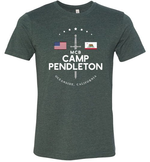 Load image into Gallery viewer, MCB Camp Pendleton - Men&#39;s/Unisex Lightweight Fitted T-Shirt-Wandering I Store
