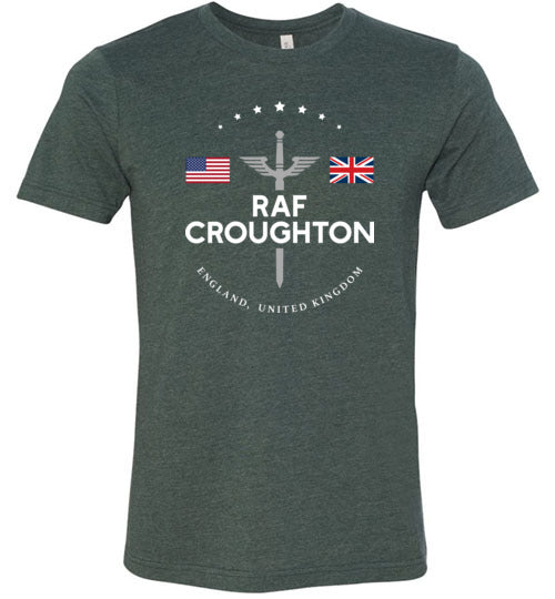 Load image into Gallery viewer, RAF Croughton - Men&#39;s/Unisex Lightweight Fitted T-Shirt-Wandering I Store
