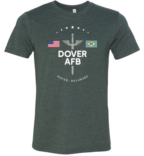 Dover AFB - Men's/Unisex Lightweight Fitted T-Shirt-Wandering I Store