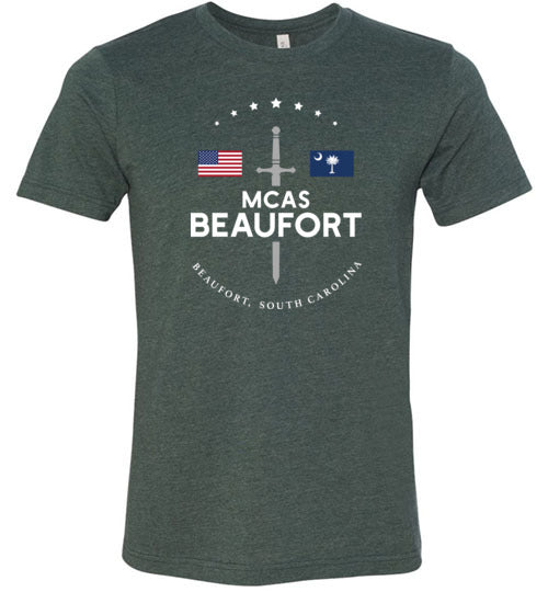 Load image into Gallery viewer, MCAS Beaufort - Men&#39;s/Unisex Lightweight Fitted T-Shirt-Wandering I Store
