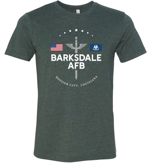 Load image into Gallery viewer, Barksdale AFB - Men&#39;s/Unisex Lightweight Fitted T-Shirt-Wandering I Store
