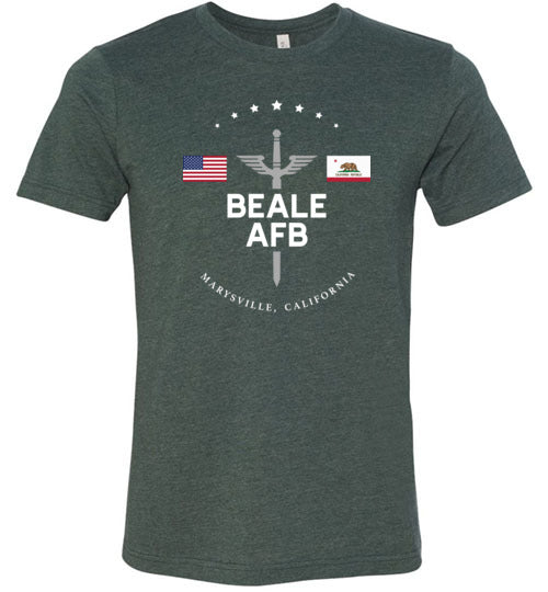 Load image into Gallery viewer, Beale AFB - Men&#39;s/Unisex Lightweight Fitted T-Shirt-Wandering I Store
