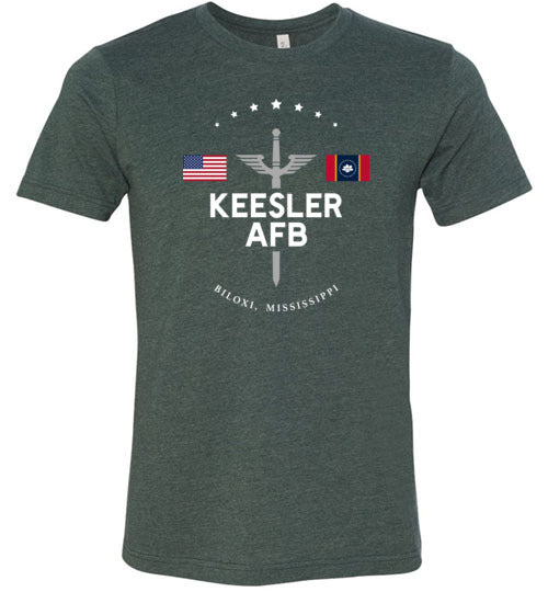 Keesler AFB - Men's/Unisex Lightweight Fitted T-Shirt-Wandering I Store