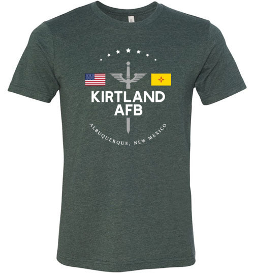 Load image into Gallery viewer, Kirtland AFB - Men&#39;s/Unisex Lightweight Fitted T-Shirt-Wandering I Store

