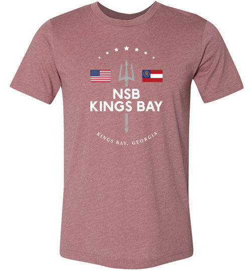 NSB King's Bay - Men's/Unisex Lightweight Fitted T-Shirt-Wandering I Store