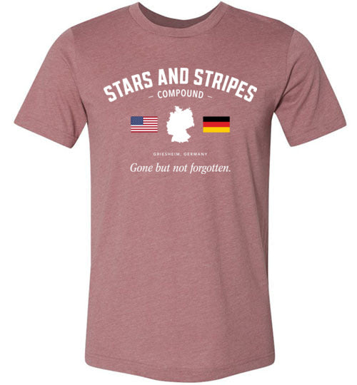 Stars and Stripes Compound "GBNF" - Men's/Unisex Lightweight Fitted T-Shirt-Wandering I Store