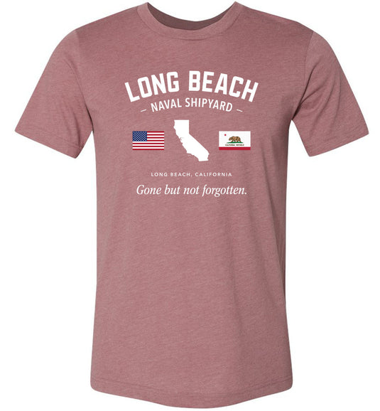 Long Beach Naval Shipyard "GBNF" - Men's/Unisex Lightweight Fitted T-Shirt