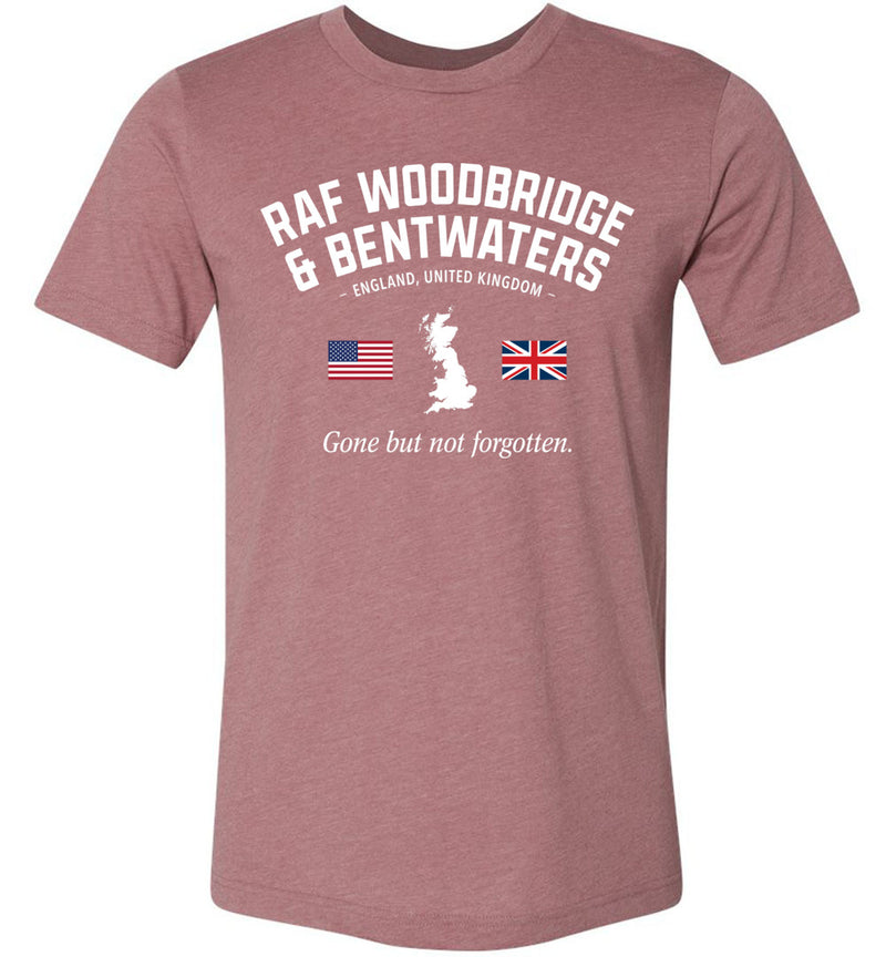 Load image into Gallery viewer, RAF Woodbridge &amp; Bentwaters &quot;GBNF&quot; - Men&#39;s/Unisex Lightweight Fitted T-Shirt
