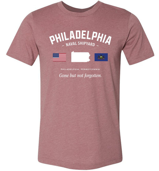 Philadelphia Naval Shipyard "GBNF" - Men's/Unisex Lightweight Fitted T-Shirt