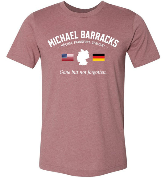 Michael Barracks "GBNF" - Men's/Unisex Lightweight Fitted T-Shirt