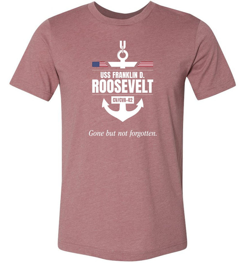 Load image into Gallery viewer, USS Franklin D. Roosevelt CV/CVA-42 &quot;GBNF&quot; - Men&#39;s/Unisex Lightweight Fitted T-Shirt
