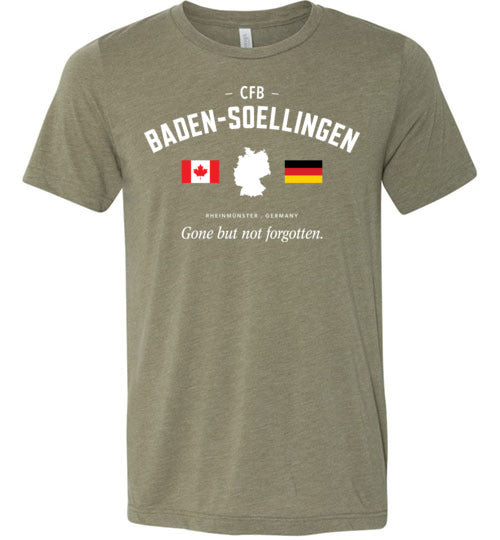 Load image into Gallery viewer, CFB Baden-Soellingen &quot;GBNF&quot; - Men&#39;s/Unisex Lightweight Fitted T-Shirt-Wandering I Store
