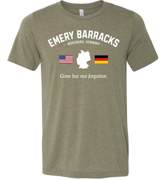 Emery Barracks "GBNF" - Men's/Unisex Lightweight Fitted T-Shirt