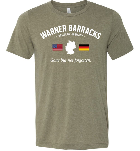 Warner Barracks "GBNF" - Men's/Unisex Lightweight Fitted T-Shirt