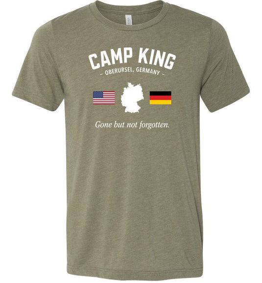 Camp King "GBNF" - Men's/Unisex Lightweight Fitted T-Shirt