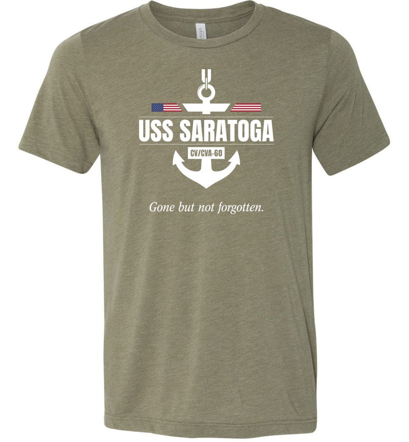 Load image into Gallery viewer, USS Saratoga CV/CVA-60 &quot;GBNF&quot; - Men&#39;s/Unisex Lightweight Fitted T-Shirt
