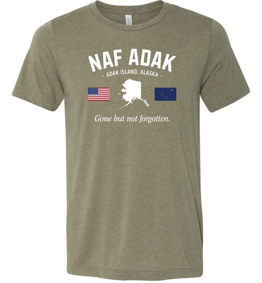 NAF Adak "GBNF" - Men's/Unisex Lightweight Fitted T-Shirt