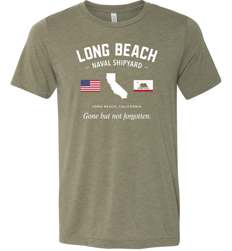 Load image into Gallery viewer, Long Beach Naval Shipyard &quot;GBNF&quot; - Men&#39;s/Unisex Lightweight Fitted T-Shirt
