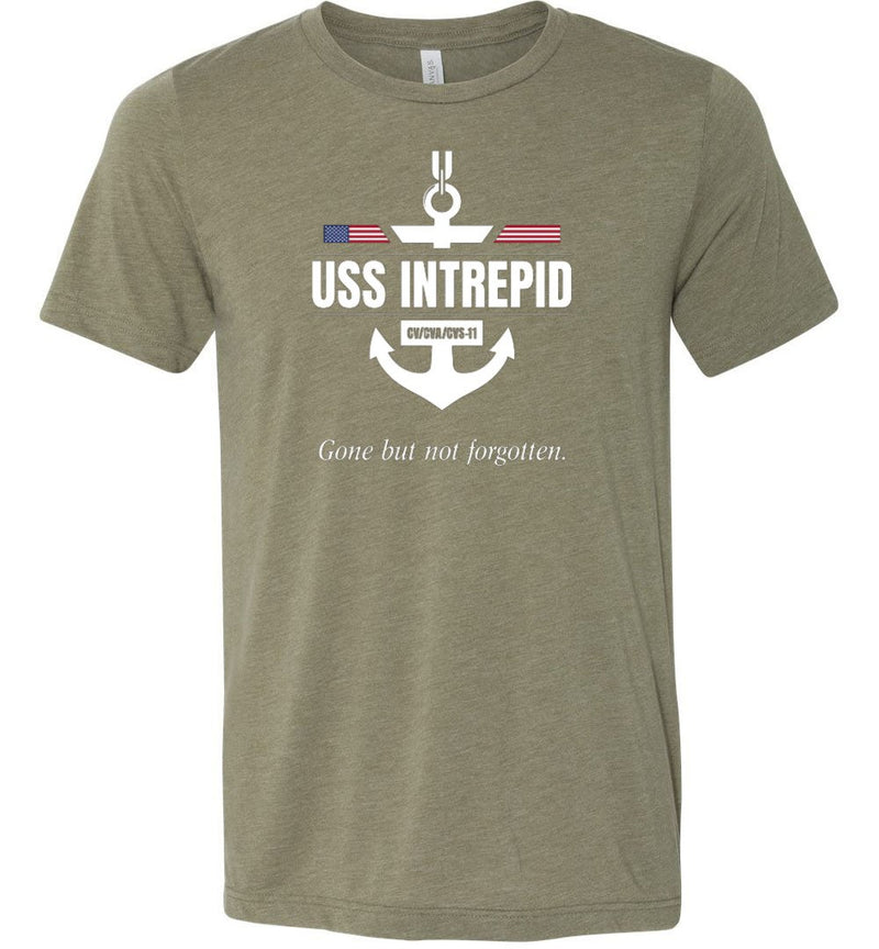 Load image into Gallery viewer, USS Intrepid CV/CVA/CVS-11 &quot;GBNF&quot; - Men&#39;s/Unisex Lightweight Fitted T-Shirt
