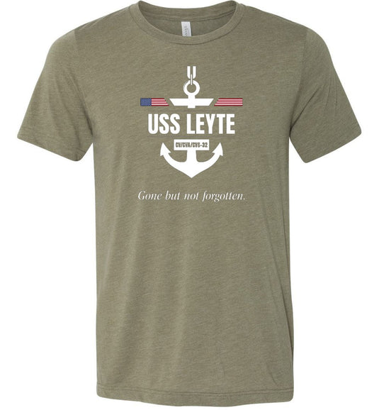 USS Leyte CV/CVA/CVS-32 "GBNF" - Men's/Unisex Lightweight Fitted T-Shirt