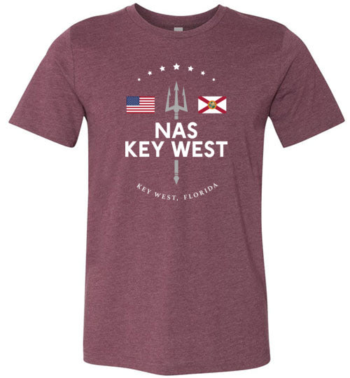 Load image into Gallery viewer, NAS Key West - Men&#39;s/Unisex Lightweight Fitted T-Shirt-Wandering I Store
