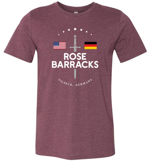 Load image into Gallery viewer, Rose Barracks - Men&#39;s/Unisex Lightweight Fitted T-Shirt-Wandering I Store
