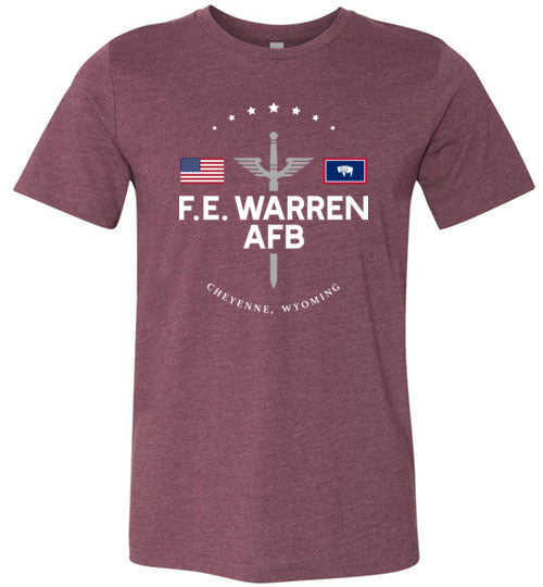 F. E. Warren AFB - Men's/Unisex Lightweight Fitted T-Shirt-Wandering I Store