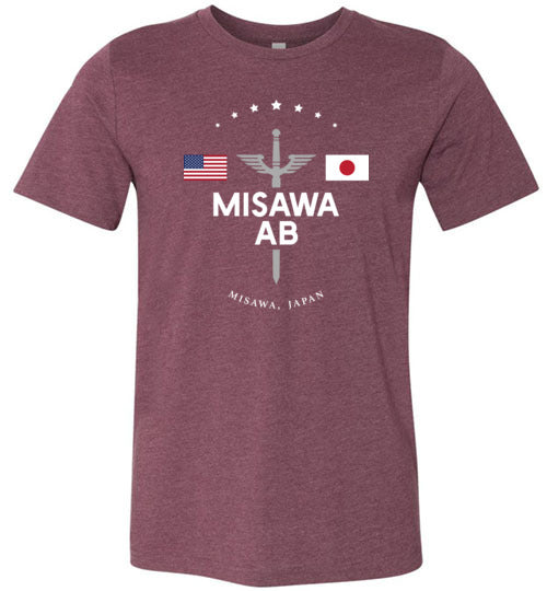 Load image into Gallery viewer, Misawa AB - Men&#39;s/Unisex Lightweight Fitted T-Shirt-Wandering I Store
